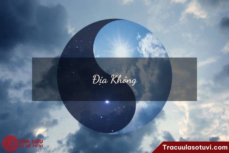 Hình ảnh sao Địa Không, một hung tinh trong tử vi