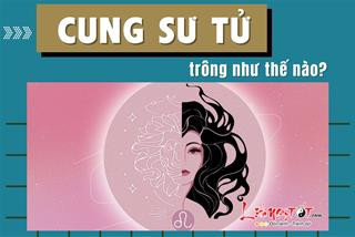 Hình ảnh **tử vi cung Sư Tử** thể hiện sức mạnh