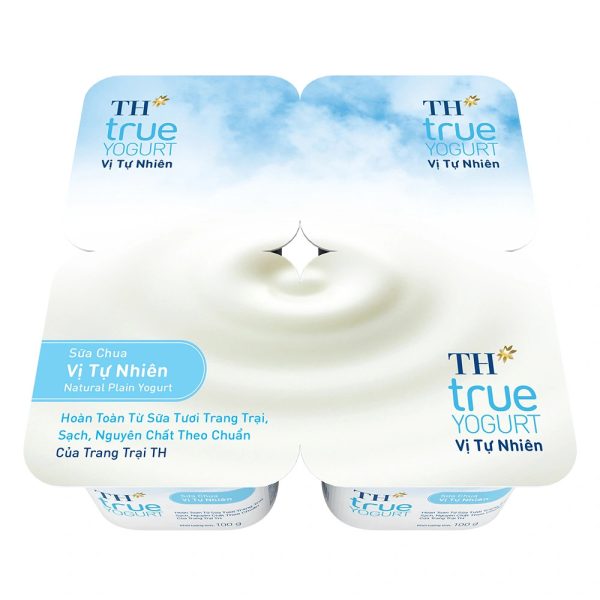 Hộp sữa chua TH vị tự nhiên 100g tươi ngon