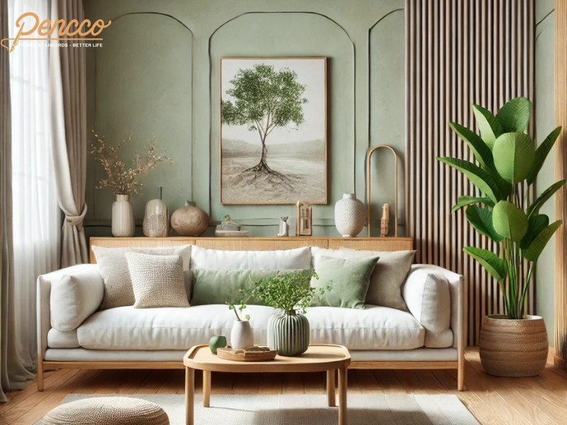 Khônh gian nội thất hài hòa cho gia chủ mệnh Mộc