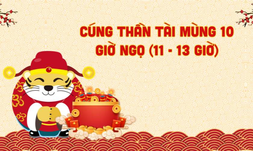 Khung giờ vàng cúng Thần Tài cho tuổi Thân