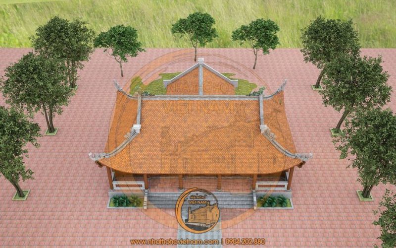 Kiến trúc nhà thờ họ truyền thống nơi thực hiện văn khấn nôm tại nhà thờ họ