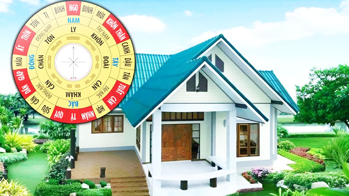 La bàn phong thủy chỉ dẫn các hướng nhà tốt cho người sinh năm 2016 tuổi Bính Thân
