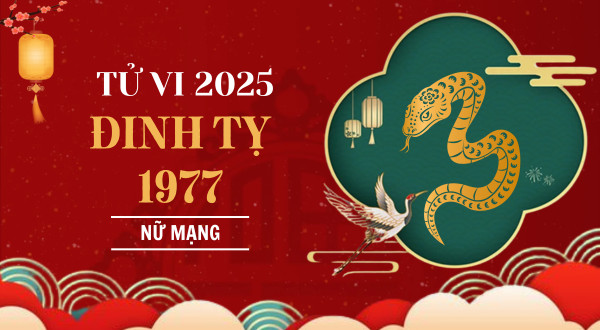 Lá số tử vi Đinh Tỵ 1977 nữ mạng năm 2025 tổng quan