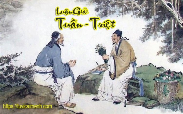 Lá số tử vi tổng quan với sự xuất hiện của sao Tuần Triệt