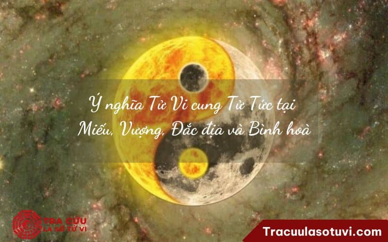 Lá số tử vi với sao Tử Vi tọa thủ cung Tử Tức