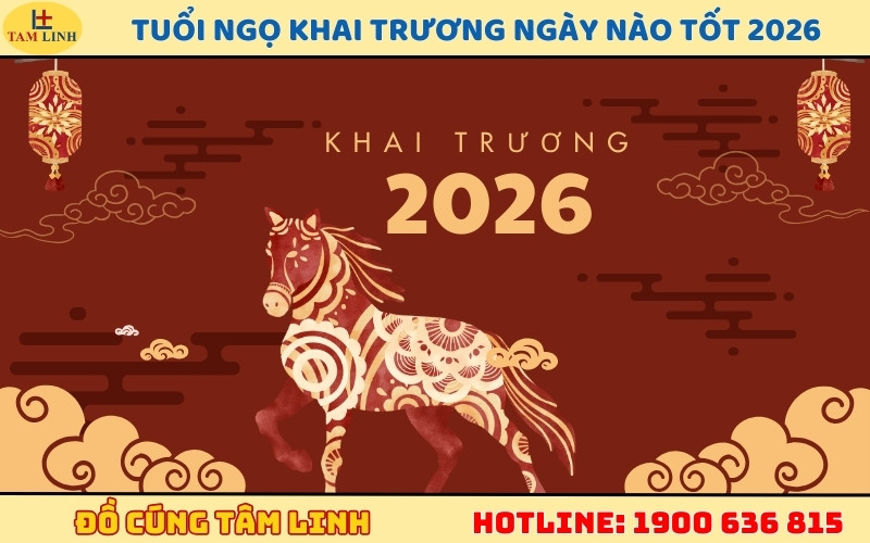 Lịch chọn ngày khai trương cho người tuổi Ngọ trong năm 2026