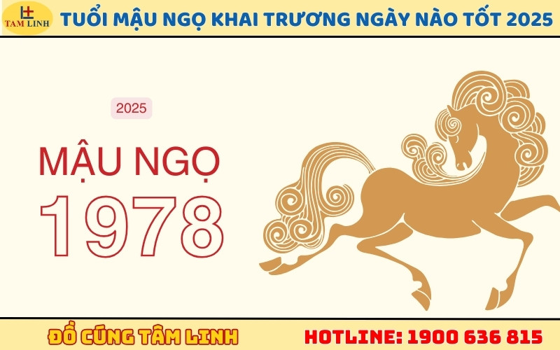 Lịch chọn ngày khai trương tốt cho tuổi Mậu Ngọ 1978 trong năm 2025