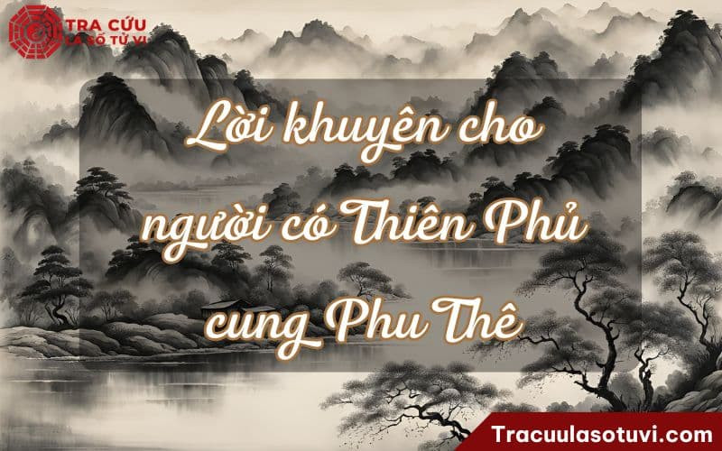 Lời khuyên cho người có Cung Phu Thê có Tử Vi Thiên Phủ