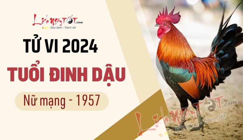 Luận giải tử vi tuổi Đinh Dậu 1957 nữ mạng năm 2024 chi tiết