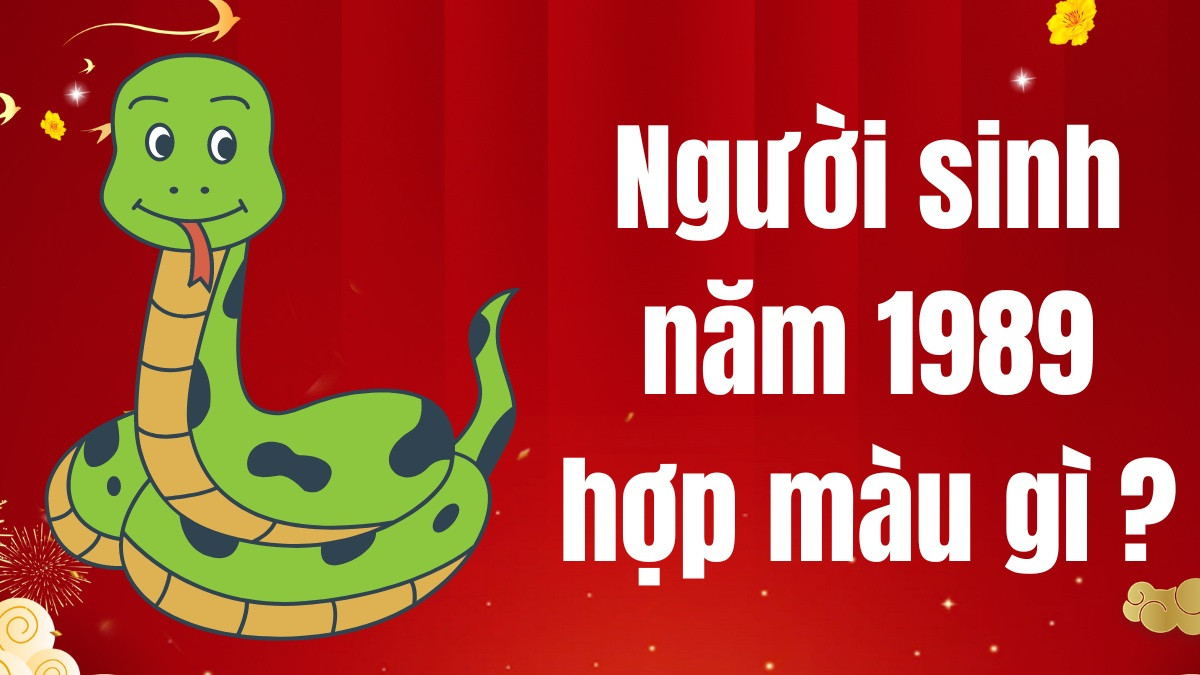 Màu hợp cho người sinh năm 1989