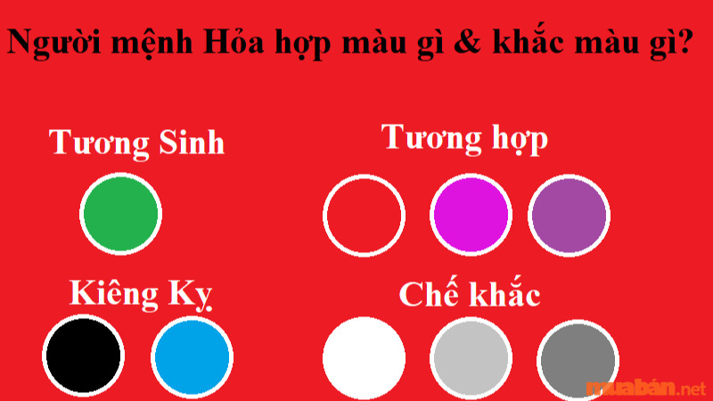 Màu sắc hợp tuổi với tử vi tuổi Bính Thân 2016 nữ mạng