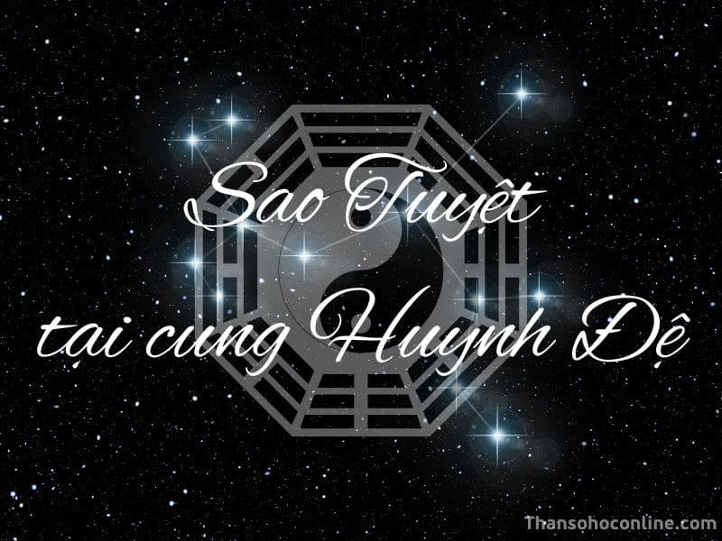 Mối quan hệ anh chị em có nhiều trở ngại, thể hiện ảnh hưởng của sao Tuyệt tại cung Huynh Đệ.