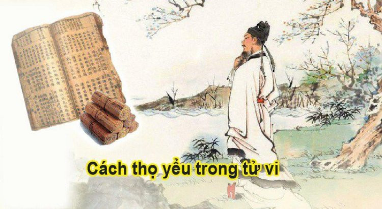 Người đang chiêm nghiệm lá số tử vi để xem tuổi thọ và vận mệnh tương lai.