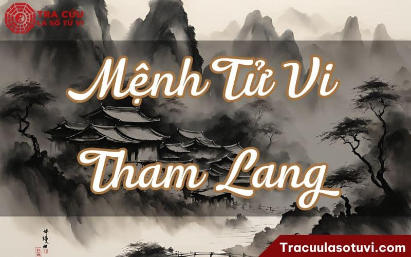 Người đang suy ngẫm về lá số tử vi tham lang cung mệnh