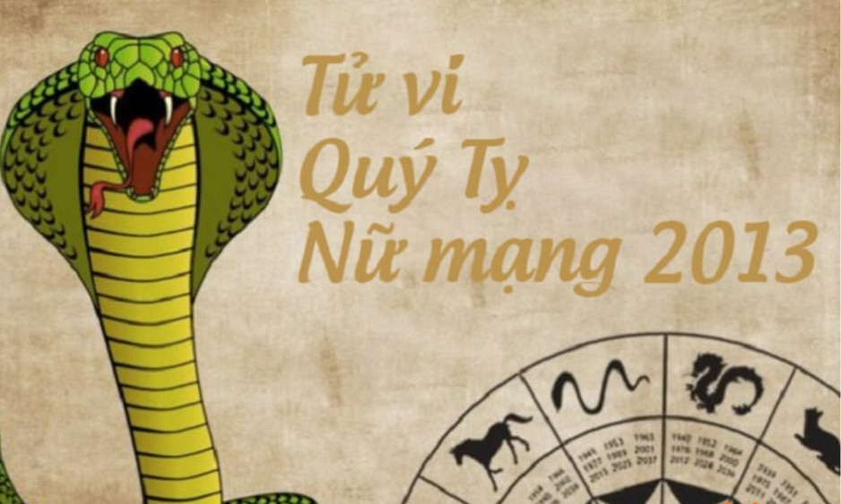 Nữ mạng Quý Tỵ 2013 với hình ảnh chung về tử vi, vận mệnh
