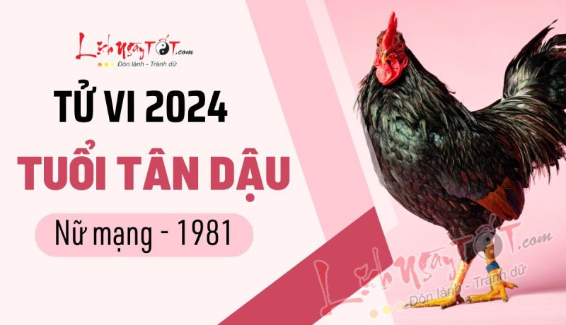 Nữ mạng Tân Dậu 1981 xem tử vi năm 2024