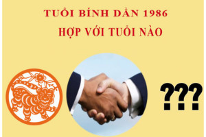 Nữ tuổi Bính Dần 1986 hợp với tuổi nào để sự nghiệp và tình duyên hanh thông