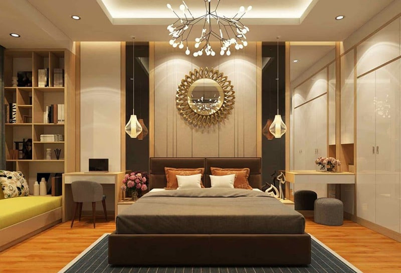 Phòng ngủ phong thủy hiện đại cho người tuổi Bính Thìn