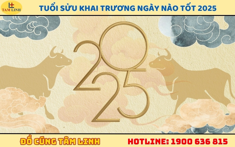 Phong thủy chọn ngày khai trương cho tuổi Ất Sửu và các tuổi Sửu khác năm 2025