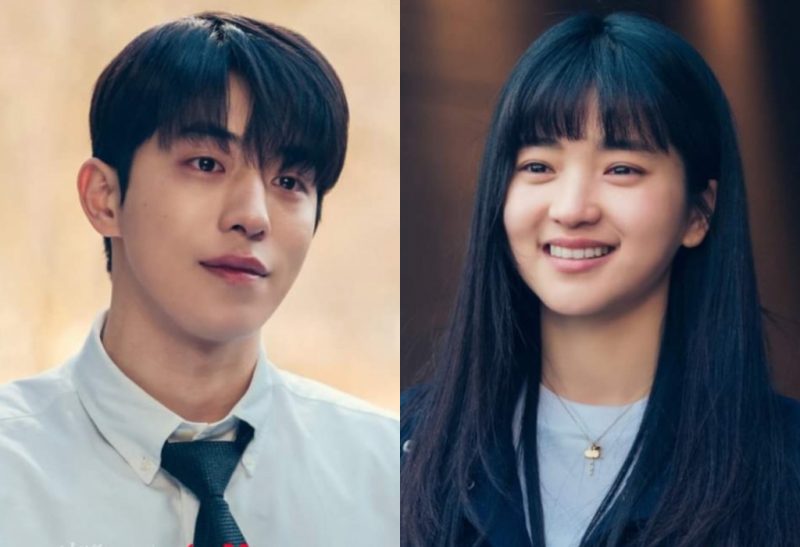 poster phim Tuổi 25 tuổi 21 với cảnh Baek Yi Jin và Na Hee Do chia ly