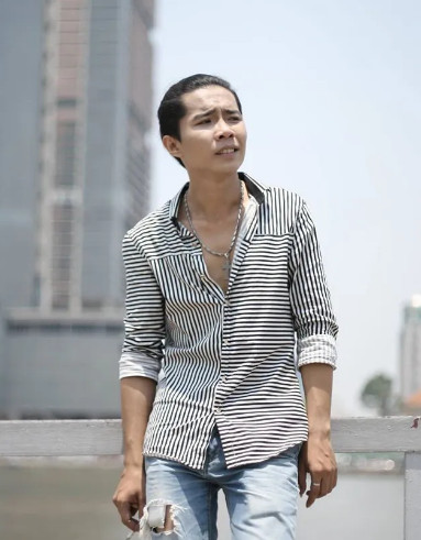 Rapper Skyler trong một buổi biểu diễn nghệ thuật