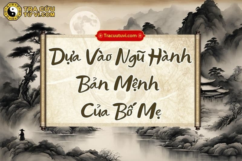 Sơ đồ Ngũ Hành bản mệnh hỗ trợ chọn năm sinh con phù hợp