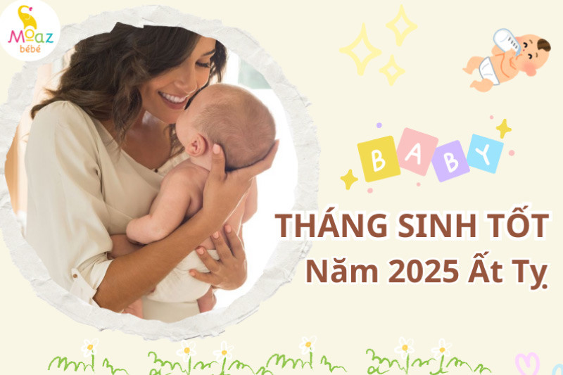 Tháng sinh tốt cho bé Ất Tỵ trong năm 2025