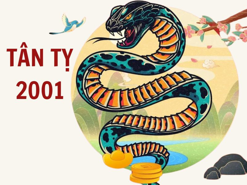 Tổng quan về vận mệnh nhiều thử thách của người tuổi Tân Tỵ 2001