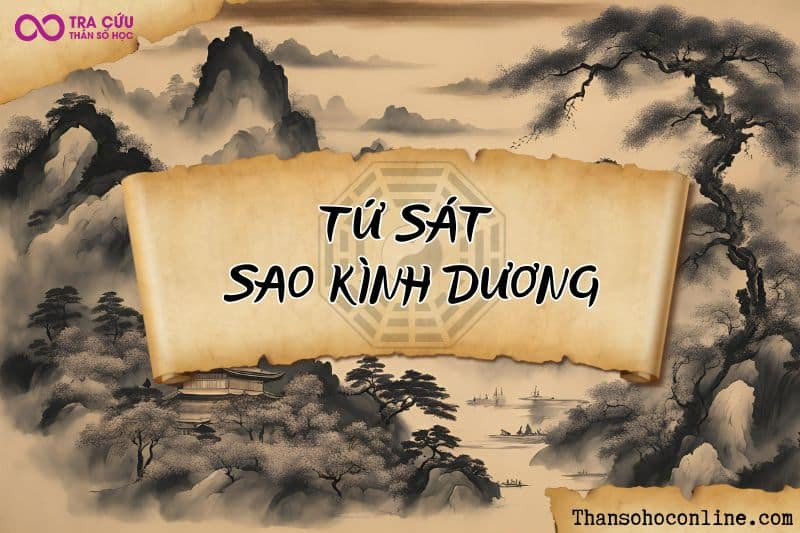 Tứ sát sao Kình Dương chủ về tính chất cứng rắn, sắc bén, quyết đoán