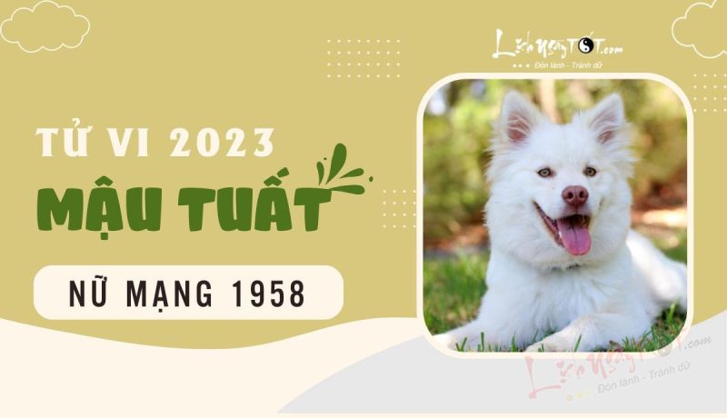 Tu vi 2023 tuoi Mau Tuat nu mang - Tu vi tuoi Mau Tuat nam 2023 nu mang