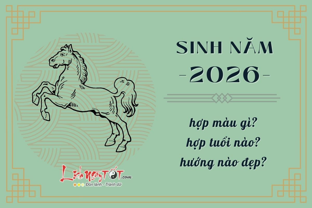Tử vi 2026 hợp màu gì