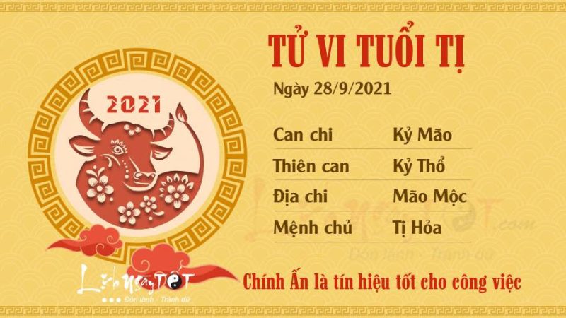 tử vi 28 9 lịch ngày tốt tuổi Tý