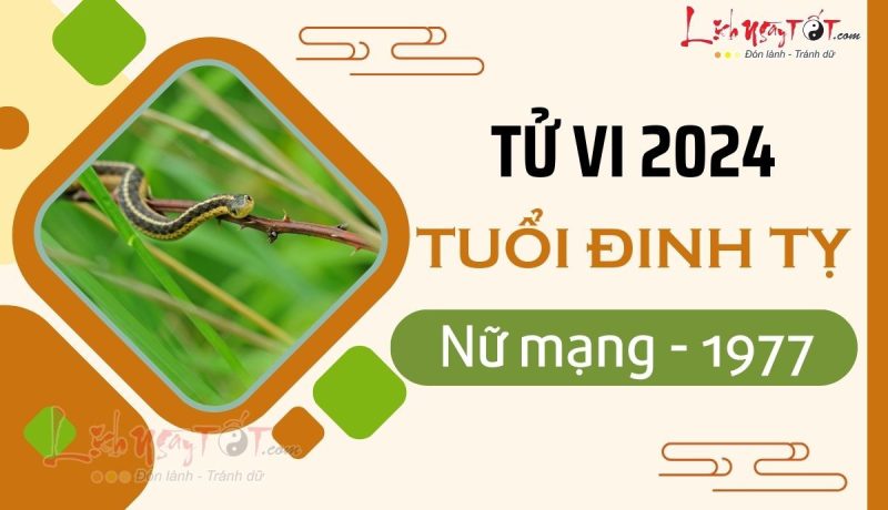 Tử vi Đinh Tỵ nữ mạng 2024 theo từng tháng và vận hạn chi tiết