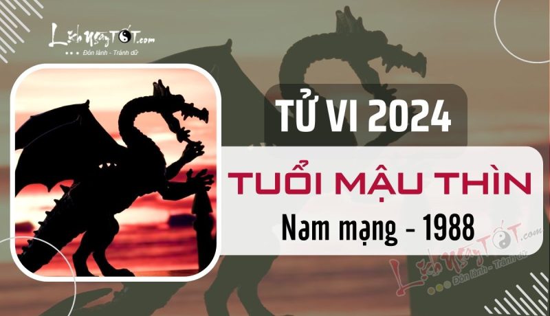 Tử vi Mậu Thìn 2024 nam mạng