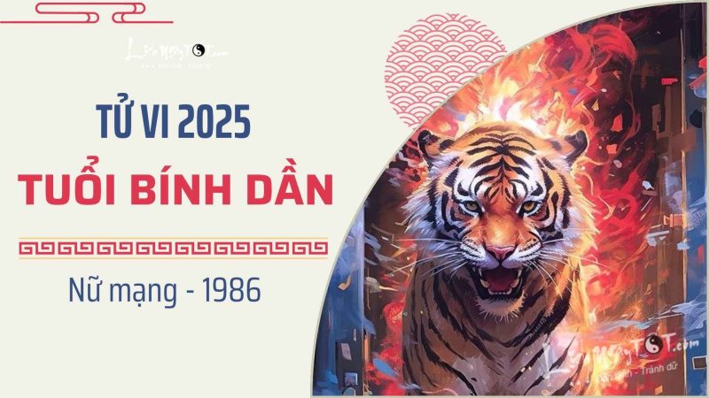 Tử vi nữ mạng Bính Dần năm 2025