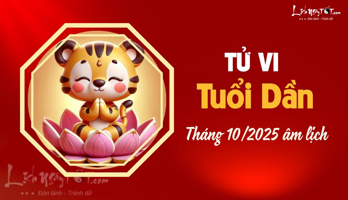Tử vi sự nghiệp tuổi Dần tháng 10