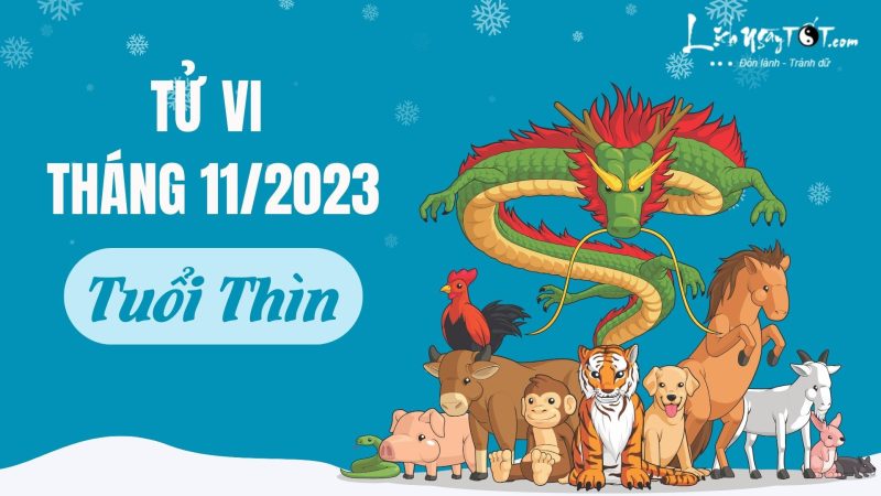 Tử vi tháng 11 âm lịch tuổi Thìn chi tiết