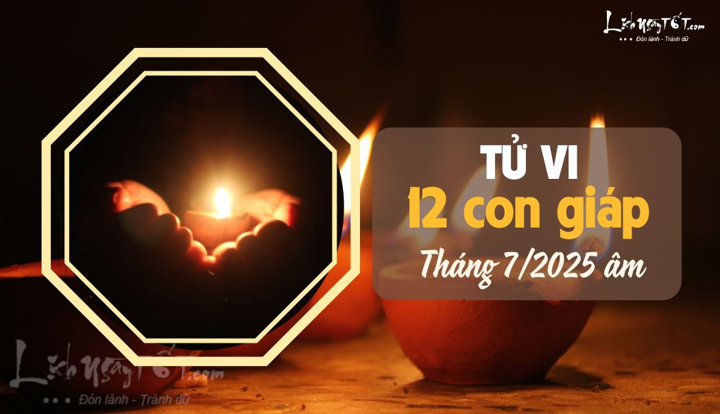 Tử vi tháng 7 2025 tuổi Hợi