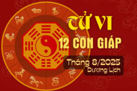 Tử vi tháng 8 năm 2025 và tử vi ngày 7 tháng 8 năm 2025 của 12 con giáp.