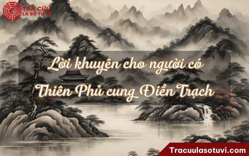 Tử Vi Thiên Phủ Cung Điền Trạch