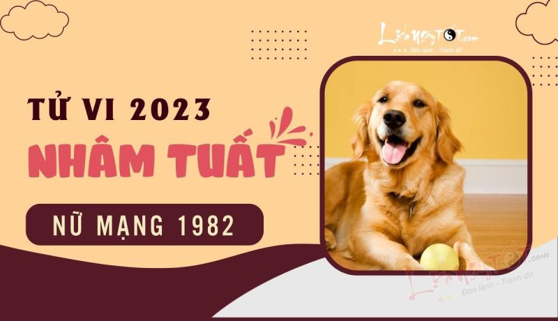 tử vi tuổi nhâm tuất 1982 nữ mạng năm 2023