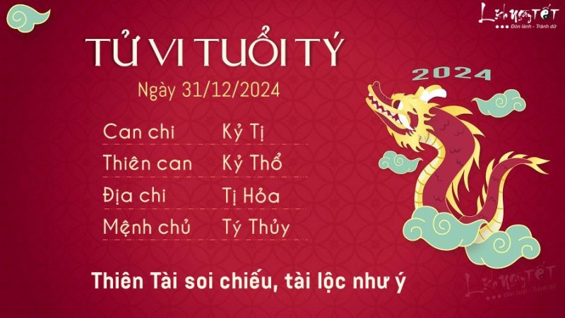 Tử vi tuổi Tý ngày cuối năm