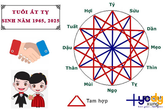 Tuổi kết hôn lý tưởng cho nam và nữ Ất Tỵ 1965