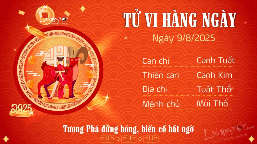 Tuổi Mùi cần học cách bao dung trong ngày 9 tháng 8 năm 2025