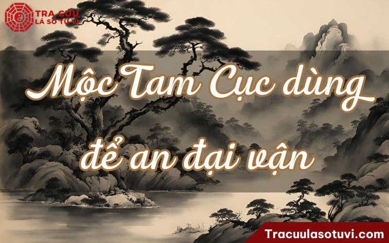 Ứng dụng Mộc Tam Cục trong an Đại Vận tử vi