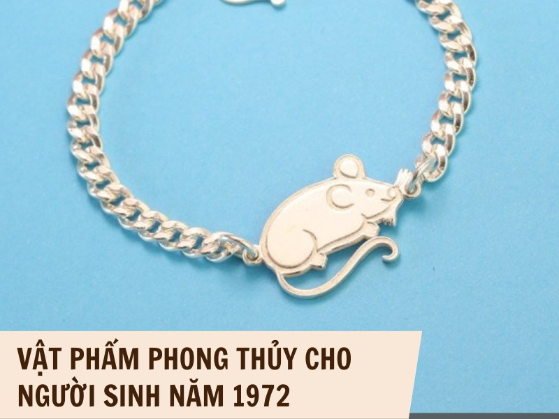 Vật phẩm phong thủy may mắn cho nữ sinh năm 1972