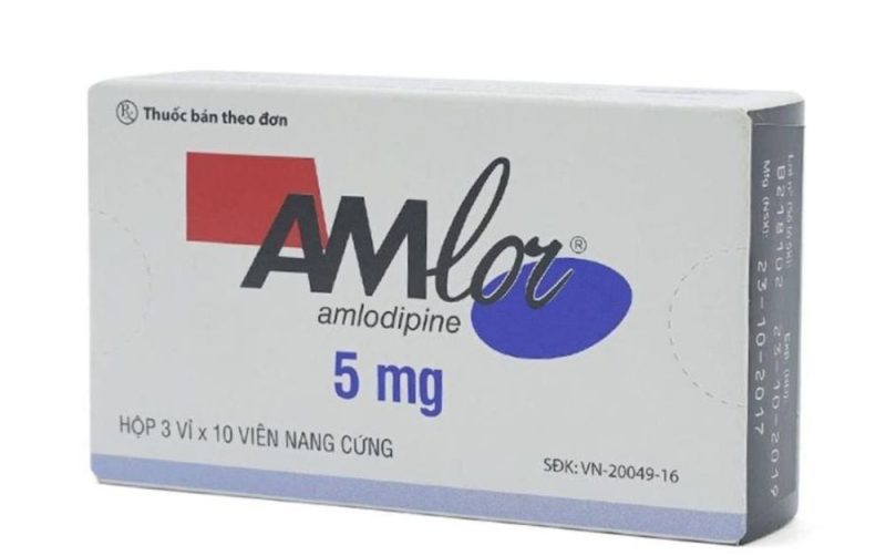 Viên thuốc huyết áp Amlor giúp kiểm soát áp lực máu