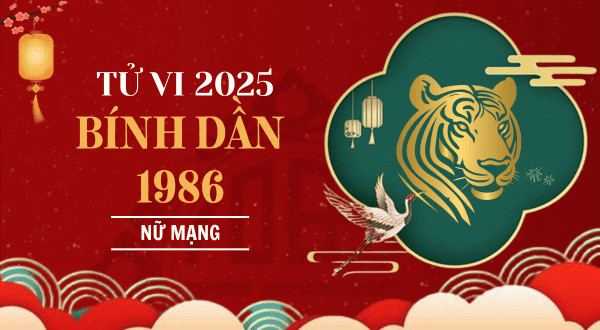 Xem tử vi nữ Bính Dần 1986 năm Ất Tỵ 2025