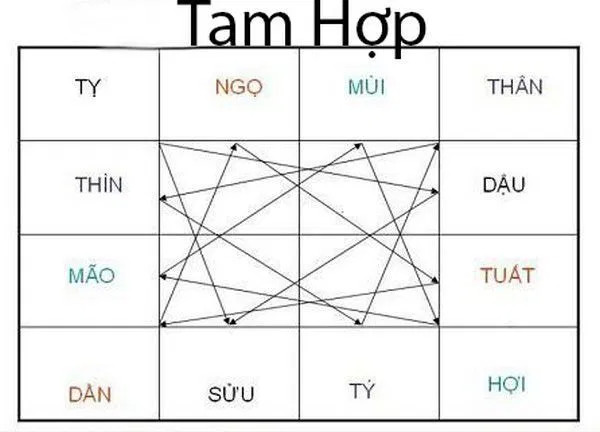 Xem tuổi bốc mộ theo Tam Hợp